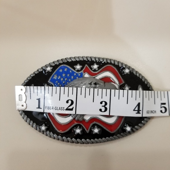 American Flag/Eagle Belt Buckle - Picture 5 of 7